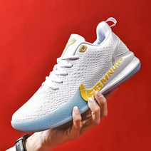 미끄럼방지운동화 기념 코비 2대 KOBE 맘바 스피릿 농구화 남자 화이트골드 내마모성 로퍼 족구화 4680148270