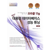 오라클 11g 대용량 데이터베이스 성능 튜닝:튜닝의 기본원리를 배울 수 있고 실습이 가능한 책, 데이터북