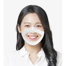 [50매/KC인증 MB필터]입이보이는 투명 립뷰마스크 숨쉬기편한 특허등록완료 항균 김서림없는 항균필름, 마름모디자인 50매