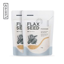 착한습관 볶은아마씨가루 200g 2팩, 2개