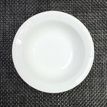 거산도예 원형 화이트 샐러드볼 스프볼, 화이트 스프볼