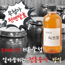 애사비 천연 자연 발효 식초 사과 초모 유기농 수제 생초, 사과수제식초 500ml