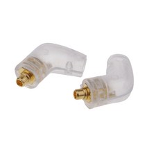 GHSHOP Shure SE215/SE315/SE425/SE535/UE900 헤드폰 용 2 조각 임베디드 L 모양 핀 플러그 잭 오디오 케이블 용 DIY 커넥터, 설명, 설명, 화이트