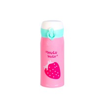 유니온 어린이 텀블러 260ml, 과일보온병 딸기