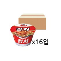 김치 큰 사발면 컵라면 박스 16입 라면 싸게파는곳, 김치 큰 사발면 컵라면 박스 16