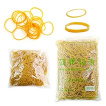 노란 고무줄 1kg 대용량 7cm 노랑 고무밴드 다이소