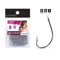 금호조침 KE-509 덕용 볼락 블랙니켈, 12호(100개입)