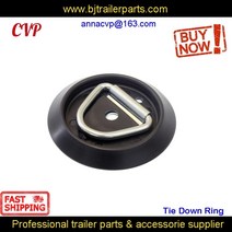 캠핑 트레일러 악세서리 cvp round lashing d ring tie down anchor point trailer truck toolbox ute rv 부품 camper, 없음
