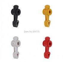 전문 토너먼트 Foosball 테이블 3 pcs Kickers 교체 남자 플레이어 58 로드 축구 인간의 AA-06, 03 6 PCS White