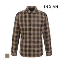 인디안 INDIAN 남성 체크 디자인 셔츠_MIUNLVF8471