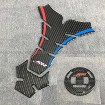 bmw s1000rr s1000 rr 용 3d 스티커 데칼 탱크 패드, Black