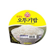 오뚜기햇반 라면에딱좋은 오뚜기 즉석 밥 210 G 10개