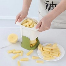 깍두기 기계 야채 절단기 무 써는 다기능 쵸퍼 당근 감자 양파 커터 실용적인 손 압력 슬라이서 주방 도구, 01. 화이트