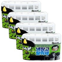 산도깨비 냉장고 탈취제 (숯) 200g, 4개