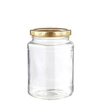 담은 과립490 유리병 쨈병 수제쨈병 이유식병 24개, 마개 실버