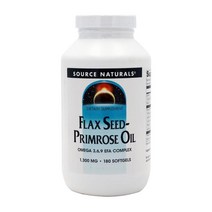 소스내츄럴 Source Naturals 소스 내추럴스 아마씨 달맞이꽃종자유 1300mg 180소프트젤, 180개, 1개
