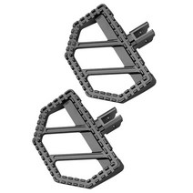 riot floorboards 오토바이 미니 보드 footpegs footrests 팻, 블랙 프론트