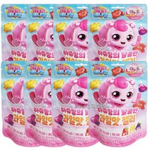 건강두배로 캐치티니핑 하츄핑의 달콤한 과일맛젤리 60g, 8개