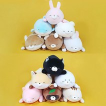 코코몽실 애니멀 꿀잠 모찌 동물 인형쿠션 40cm, 여우 40cm
