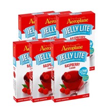 에어로플레인 젤리 라이트 라즈베리 9g 2팩 Aeroplane Jelly Lite Raspberry, 6팩