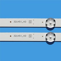 2pcs LED 스트립 SSC_32inch_HD_REV05_150925 32LH51_HD LG 32LF510U 32LH570B 32LH590U, 한개옵션0