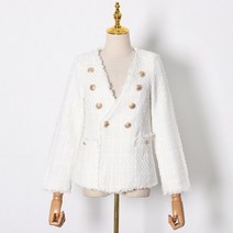 여성 정장 자켓 블레이져 벨벳 여자 겨울 마이 검정 우아한 블 화이트 코트 패션 더블 브레스트 v 넥 버튼 사무복 캐주얼 아웃웨어 탑 블라우스 2021