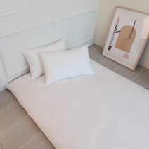 꿈자리 순면 목화솜요 125x200 - 두꺼운 목화솜토퍼 솜이불요 목화요솜, 1. 125x200 솜추가없음, 1. 1면 지퍼처리(기본), 1. 화이트