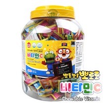 비엠제약 뽀로로 비타민C 500정, 1개, 600g