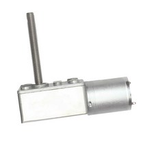 DC 24V 금속 높은 Turque 터보 웜기어 모터 감속기 기어 박스, 40RPM, 실버, 1개