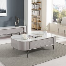 아리아퍼니쳐 베니스 세라믹 소파 테이블, 단품