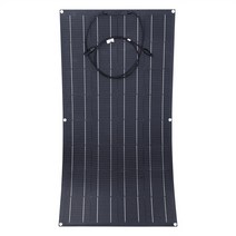 태양광 패널 솔라 100W ETFE PET 플렉서블 솔라 가족 캠핑 PV 싱글 크리스탈 휴, 1.1W