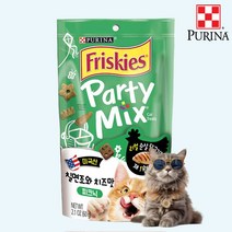 프리스키 파티믹스 멀티팩 고양이 간식 170g, 피크닉, 60g, 10개