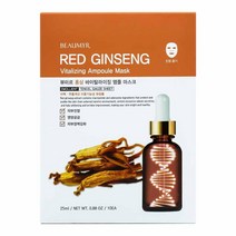 뷰미르 홍삼 바이탈라이징 앰플 마스크 10매 282198, 쿠팡 1, 쿠팡 1
