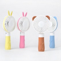 [아트박스 POOM/씨엔지] [JY]마이핸디 토끼곰선풍기, 베어블루