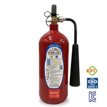 CO2 소화기 2.3kg 5lb 철제 이산화탄소 5파운드, 국내산 Co2 소화기 2.3kg, 1개