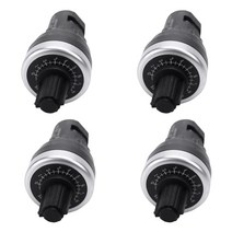 가변 속도 드라이브 인버터용 전위차계 VSD VFD 4X 10K 22mm 거버너, 01 black