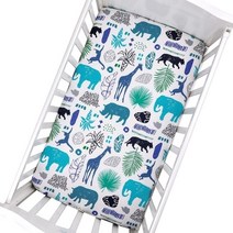 가성비 손님용 신생아 장착 침대 시트 침대 매트리스 커버 만화 인쇄 침대가성비 손님용, 1-l 130x70cm