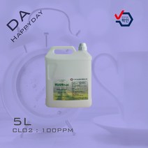 손소독제 만들기 순수 이산화염소수 살균소독 스프레이 항생제 내성균 완벽차단 만나오투5L 20L, 5L
