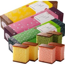 후쿠사야 나가사키 카스테라 딸기 카스테라 녹차 카스텔라 310g 3종 세트