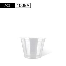 7온스 디저트컵 100개, 단품, 단품