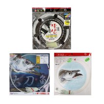 선상 심해 갈치채비 갈치바늘 2호 3호 칼치 루어 채비 꼴뚜기 칼치웜 세트