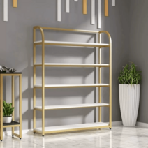 트윈클 구두 진열 가방 선반 제과 제빵 진열대 다층 신발 전시 뷰티 인테리어 명품 쇼핑몰, 80x29x180골드랙화이트보드문없음5단