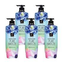 오래가는향 엘라스틴 퍼퓸 퓨어브리즈 샴푸 600ml 2개