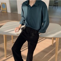 셀럽퀸 남성용 (무료배송) 어깨 넓어 보이는 남친 셔츠 와이드 셔츠 썸남 셔츠 셔츠 트렌디