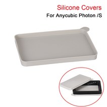 2/4PC 실리콘 커버 광자 빛 치료 탱크 커버 ANYCUBIC 광자/S DLP SLA 3D 프린터 부품에 대 한 수 지 Vat 182.2*124.2, 01 2PS