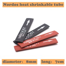 Nordost-5-8mm 두께 고품질 절연 열 수축 튜브 발열 오디오 DIY 필수 케이블 스피커 와이어, [05] 100 pcs