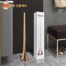 구둣주걱 신발 롱 인테리어 나무 구두주걱 집들이선물 헤라 자립형 고급, 노랑색