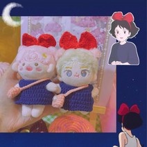 수제 3 개/대 10cm/15cm 인형 의류 니트 드레스 머리띠 패킷 정장 면화 양복, 01 10cmNormal body