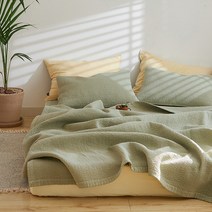 [아르페지오베이직] 콘 3COLOR 고밀도순면60수 피그먼트 워싱 스프레드베개세트(K)