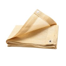 정원 그늘막 테라스 화분 차광막 천막 햇빛가리개 선쉐이드 차양막 가림막 사각 옥상 방수, 베이지 4×4m